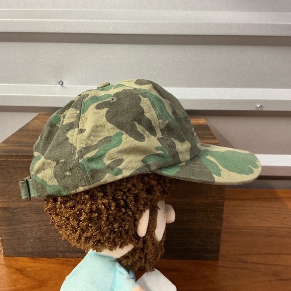 Stussy Camo Cotton Dad Strap Back Cap One Size - Picture 4 of 8